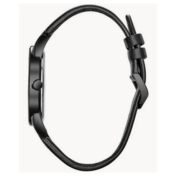 CITIZEN Disney Mickey Mouse Eco Drive Black Mens Watch - Picture 3 of 5